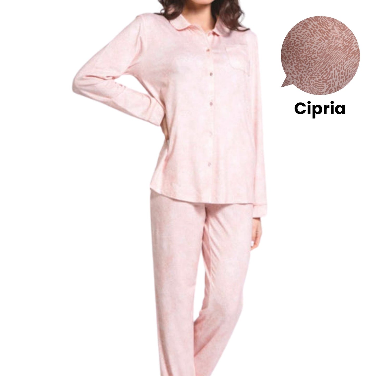 Pigiama Papalina Aperto Milk Silk