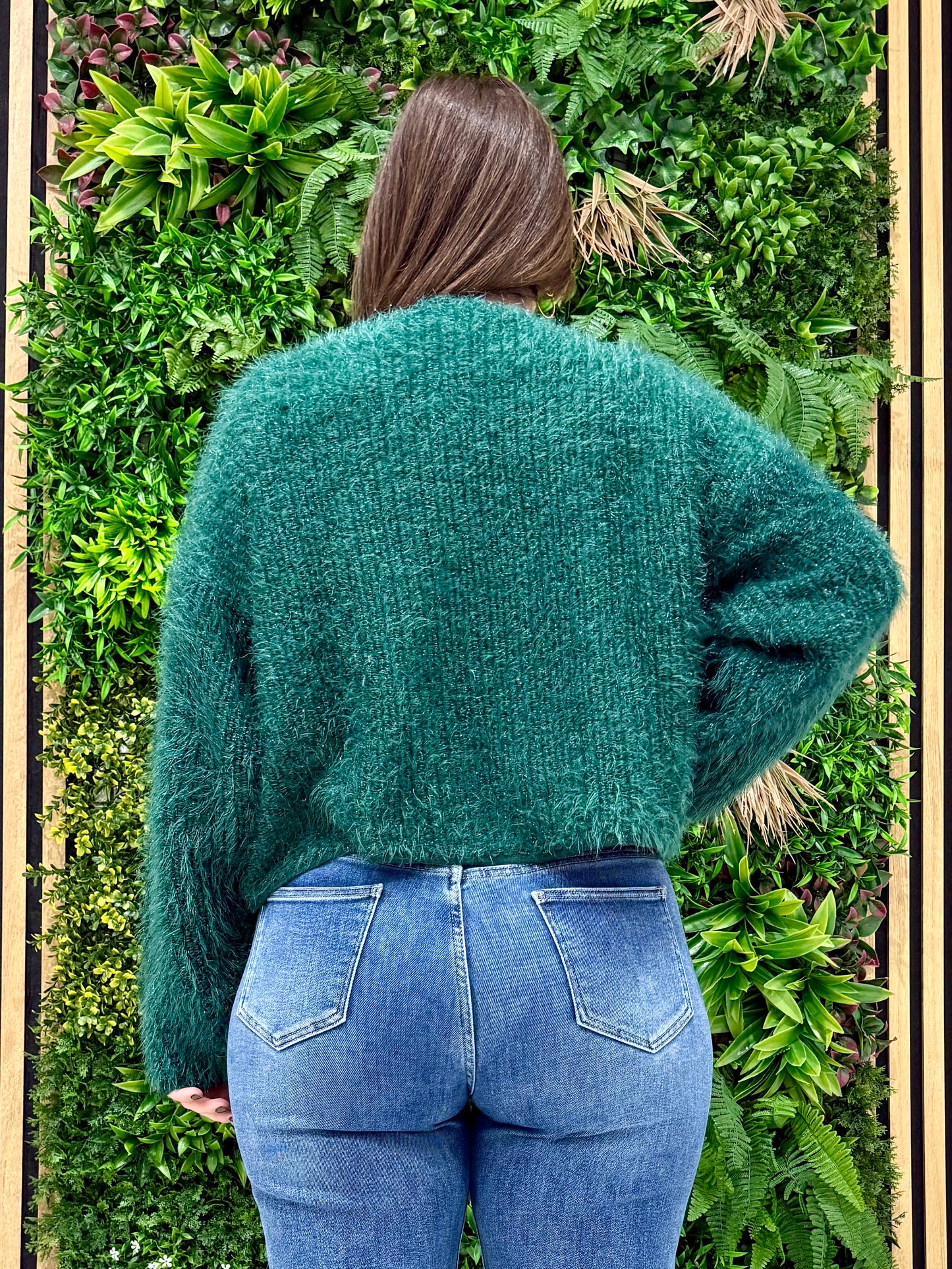 Cardigan verde DIXIE
