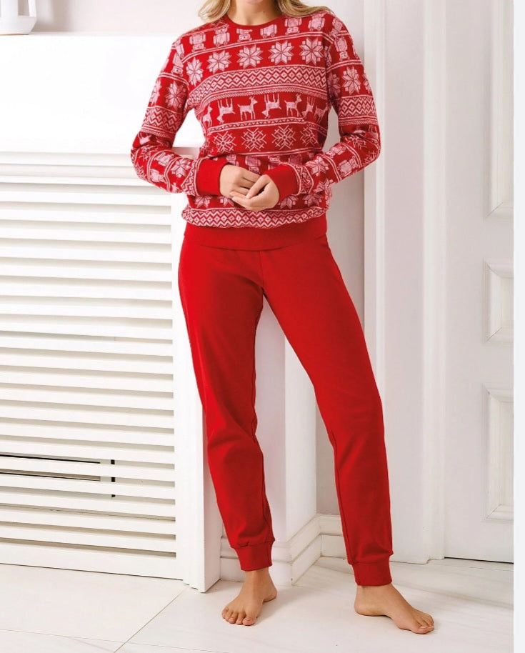 Pigiama jadea natalizio