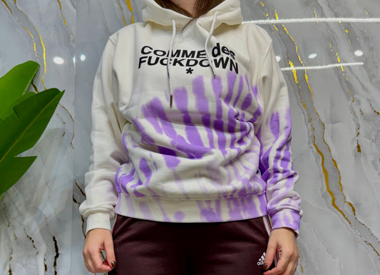 Felpa singola sfumature COMME des FUCKDOWN