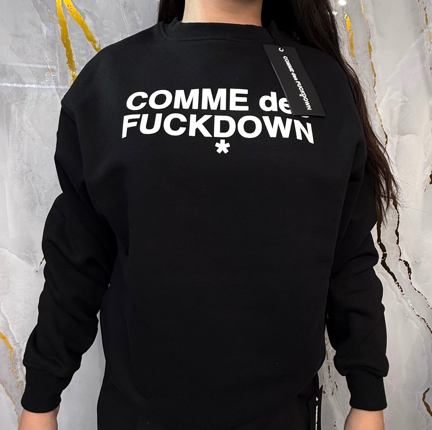 Felpa senza cappello COMME des duck