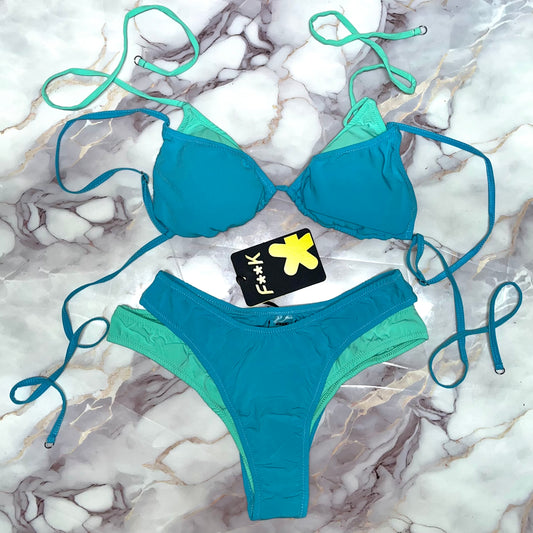 Bikini triangolo doppio F**K