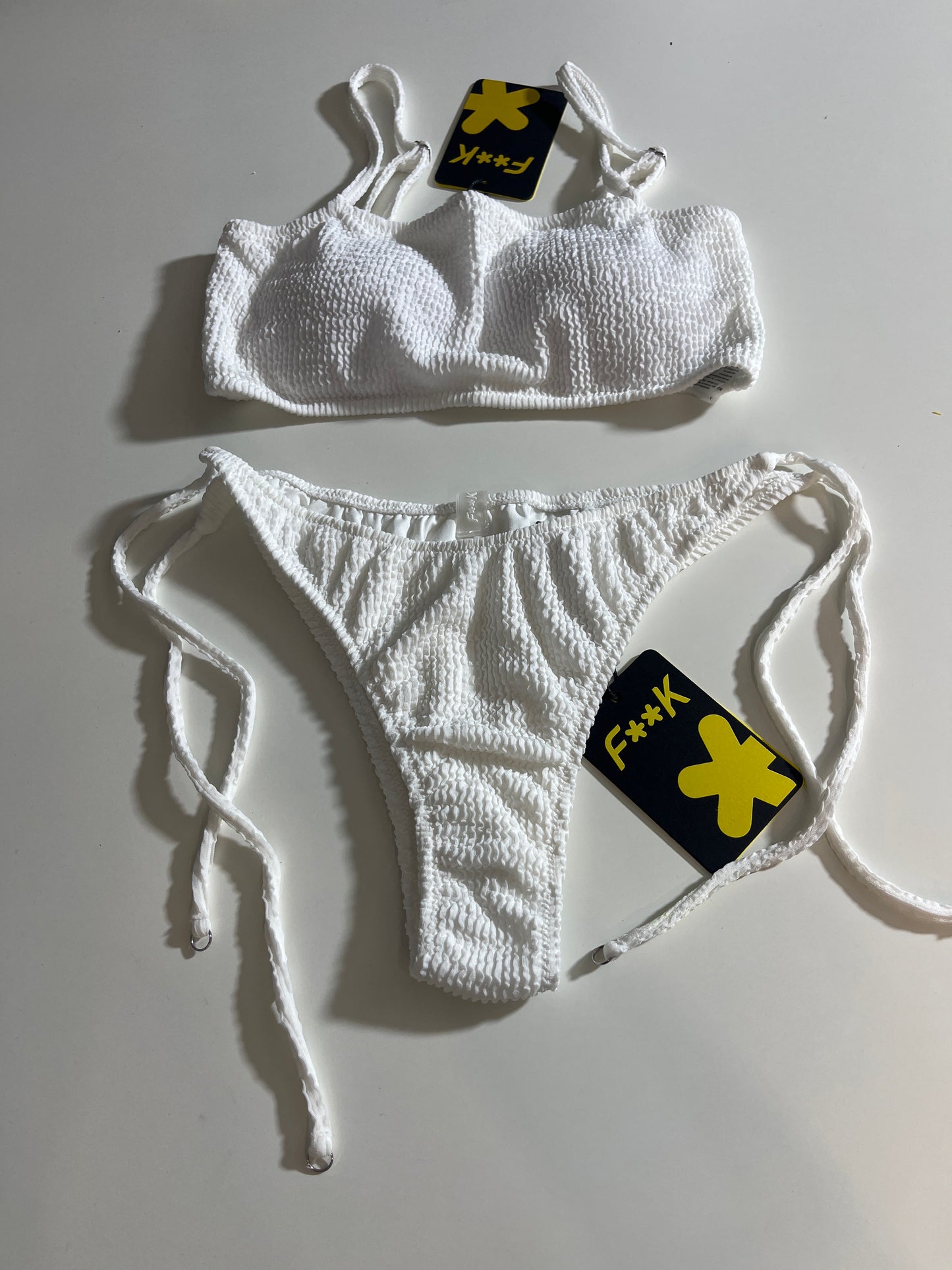 Bikini top laccetti F**K - FK24