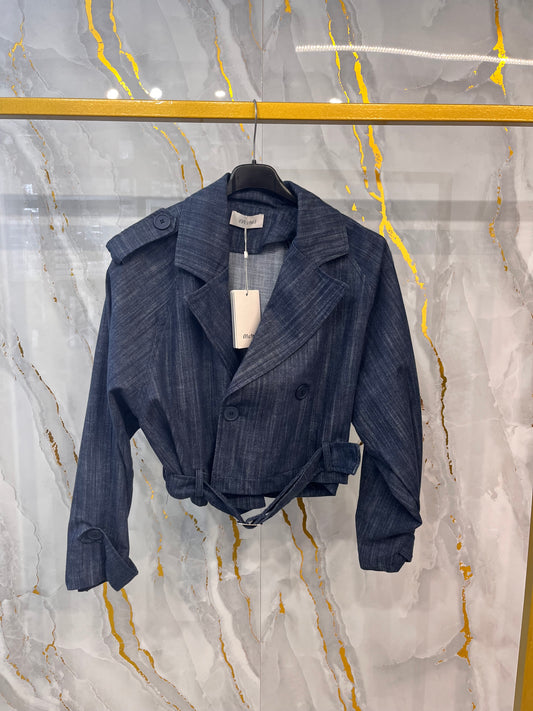 Giacca Motel in denim