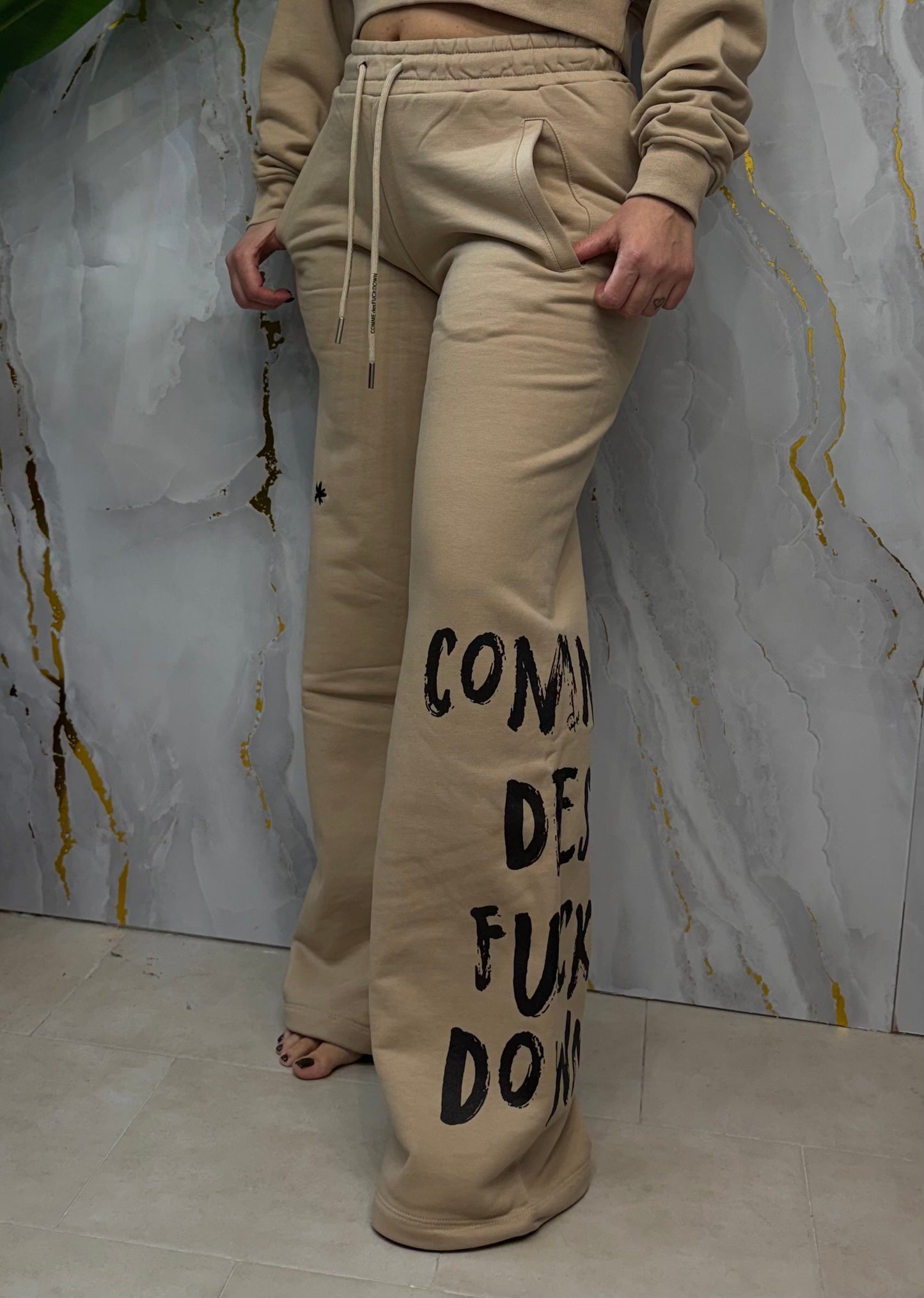 Pantalone a palazzo COMME des FUCKDOWN