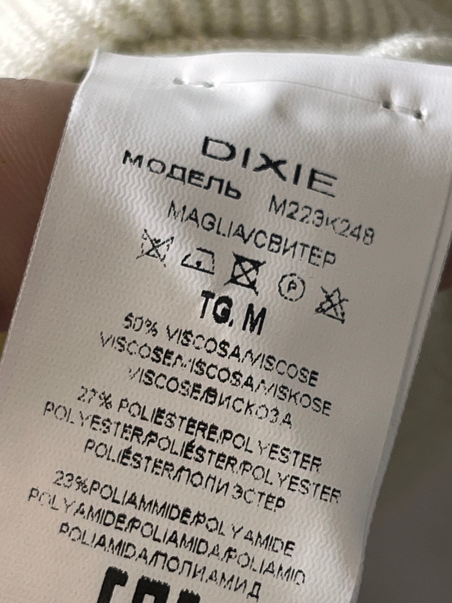 Maglioncino DIXIE con maniche a sbuffo