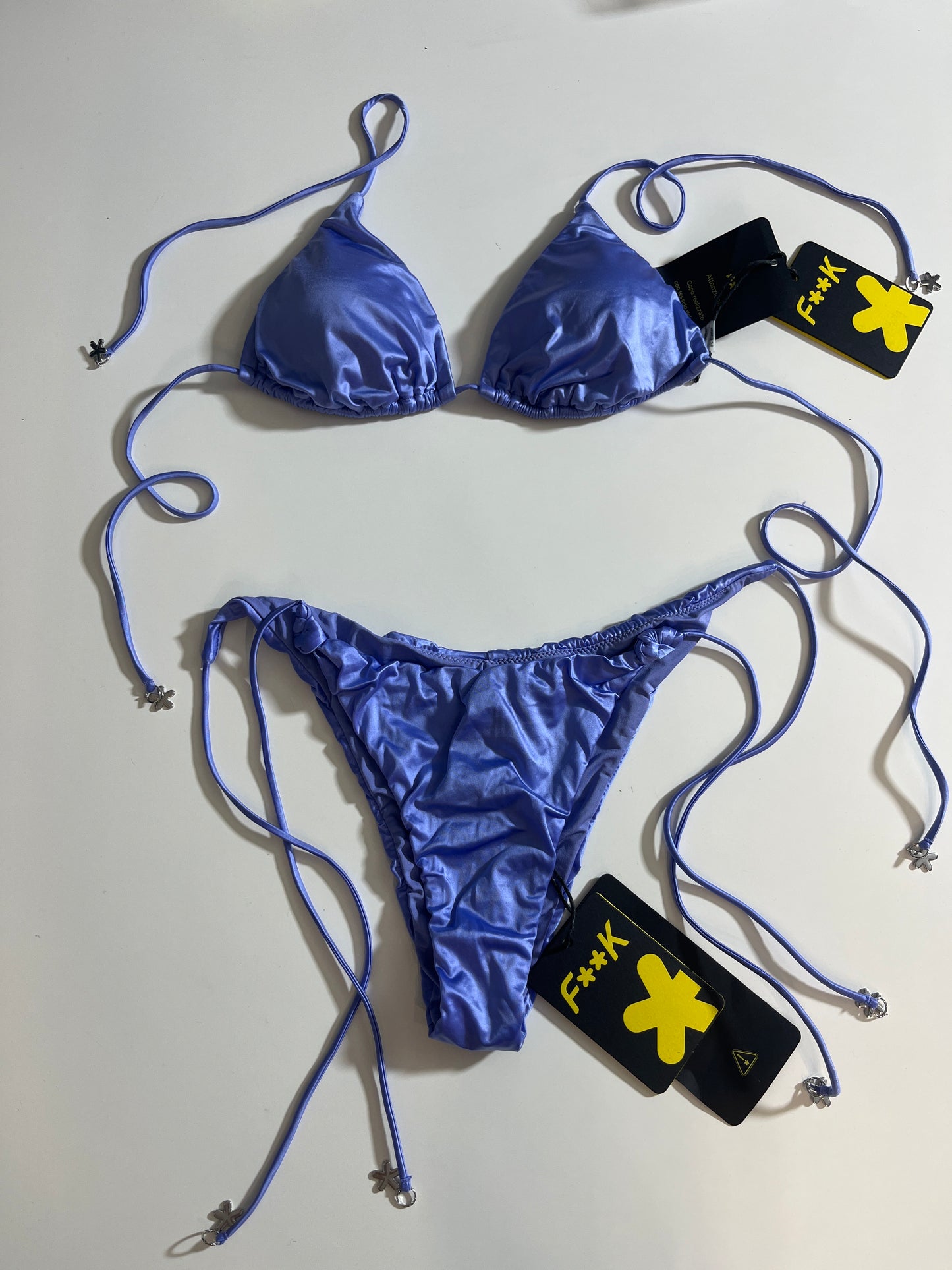 Bikini triangolo laccetti  F**K - FK24