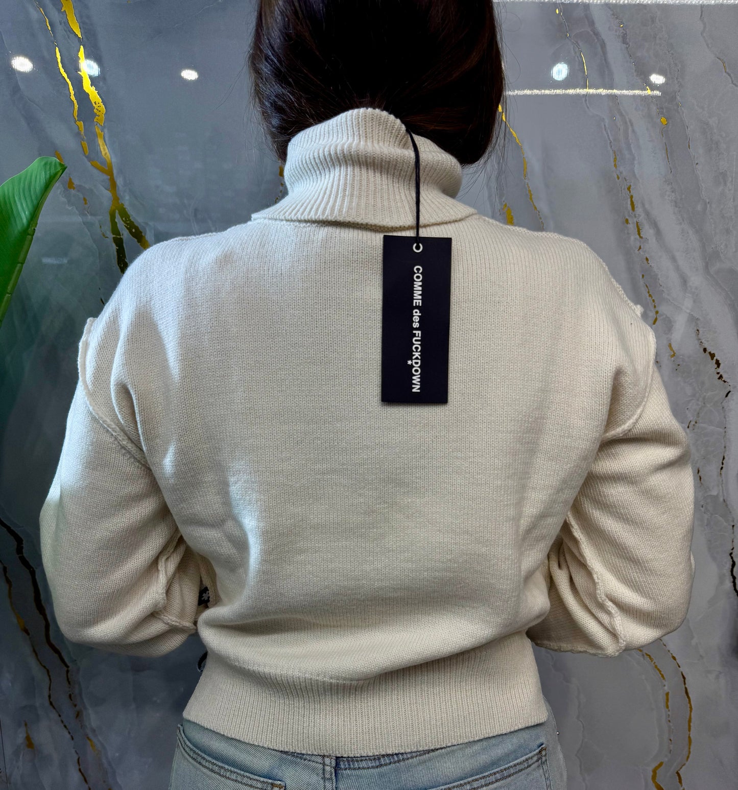 MAGLIONCINO dolcevita COMME des FUCKDOWN