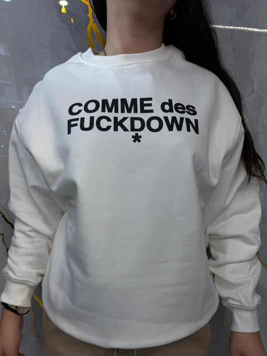 Felpa senza cappello COMME des duck