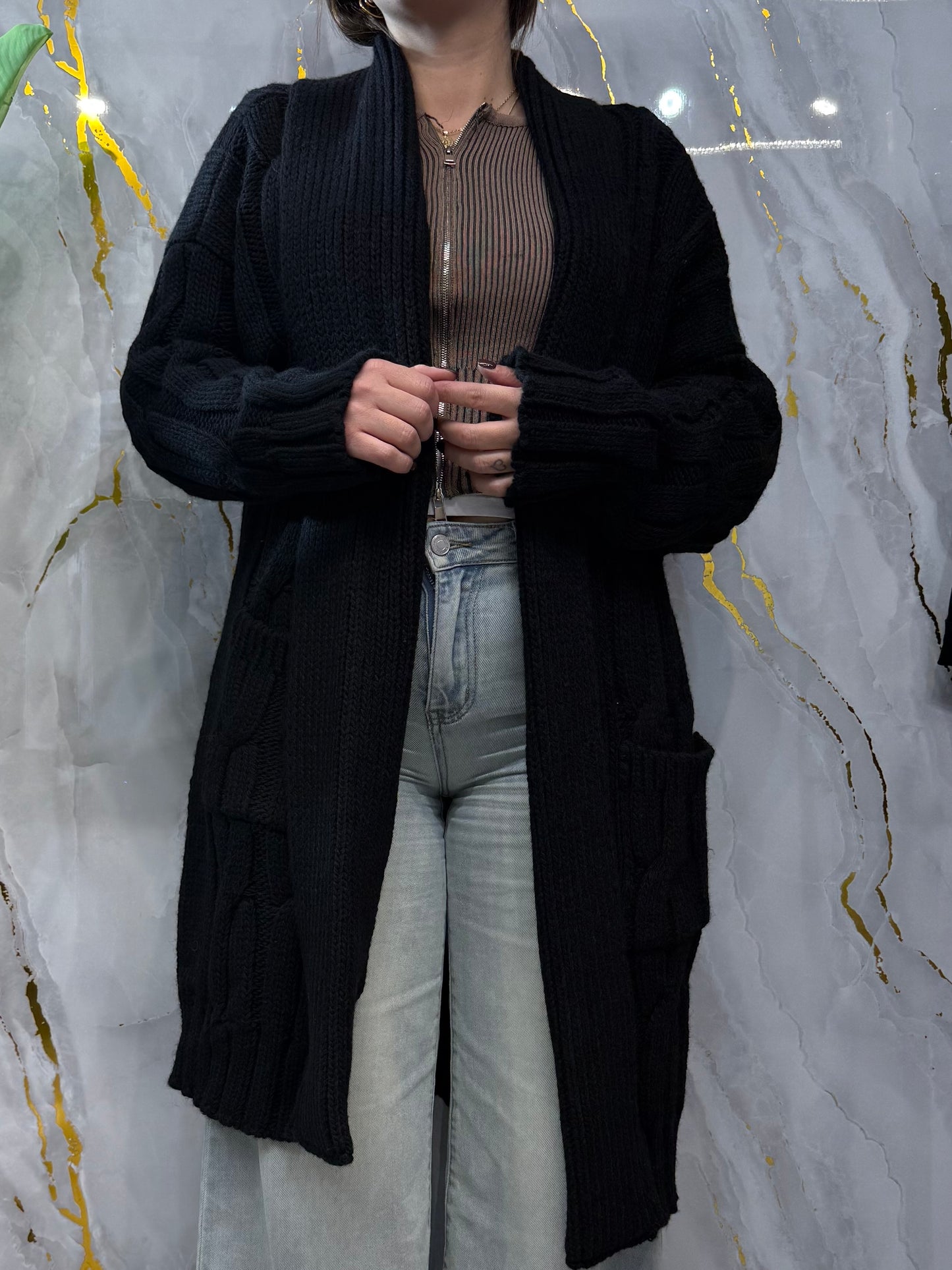 Cardigan lungo COMME des FUCKDOWN