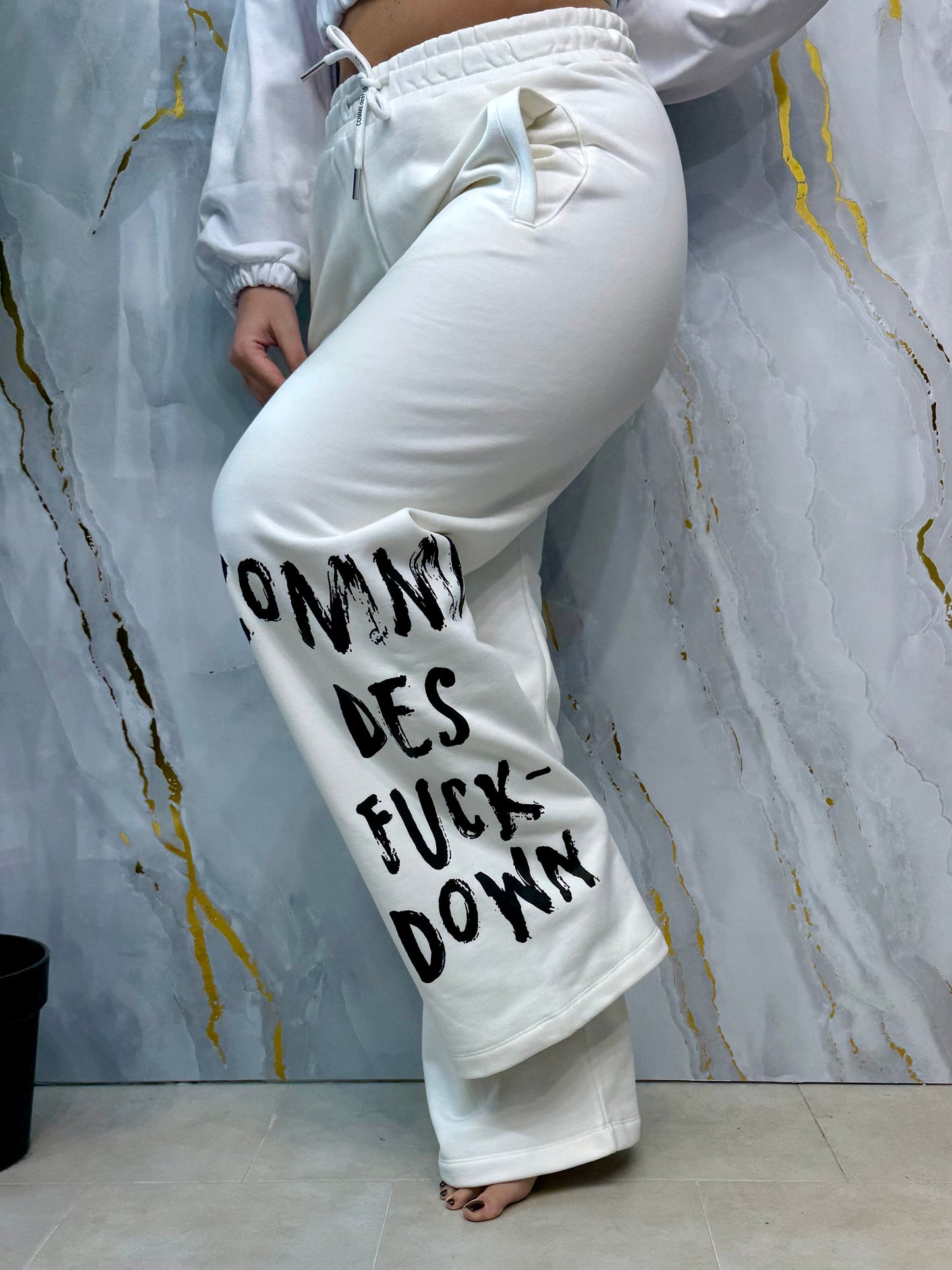 Pantalone a palazzo COMME des FUCKDOWN