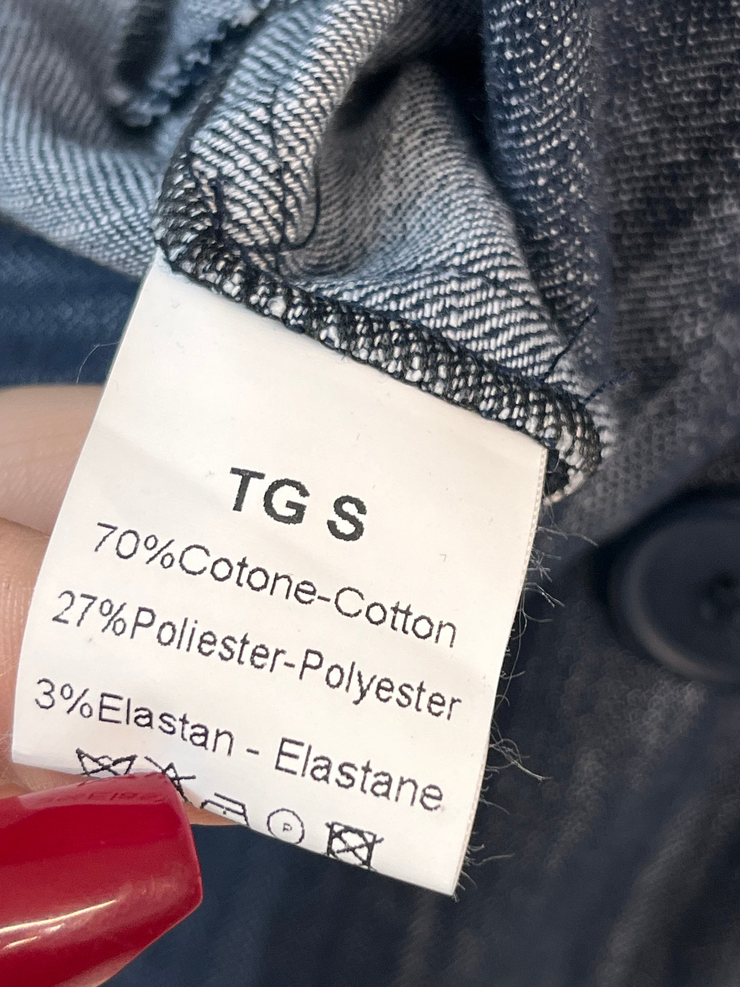 Giacca Motel in denim