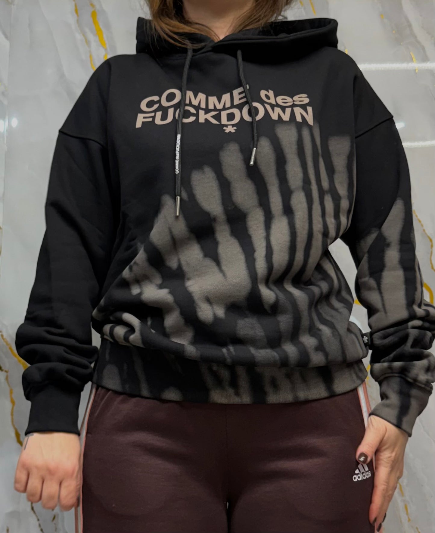 Felpa singola sfumature COMME des FUCKDOWN