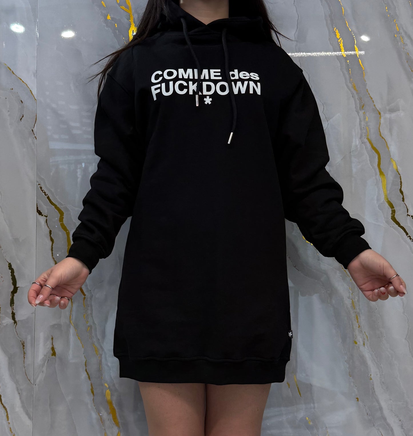 Felpone a vestito COMME des FUCKDOWN