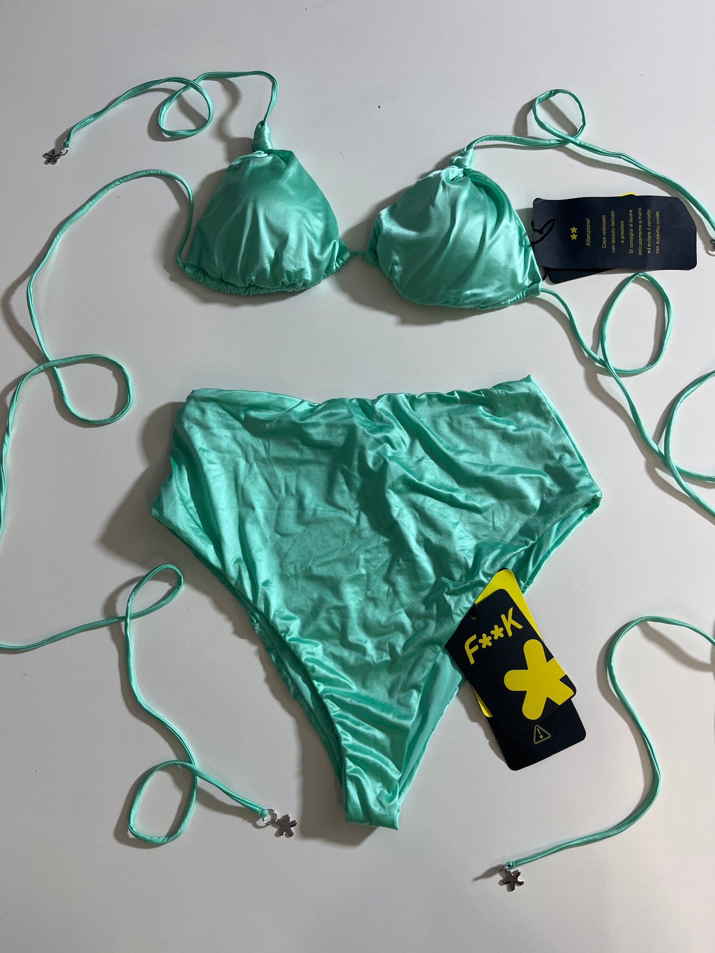 Bikini triangolo laccetti  F**K - FK24