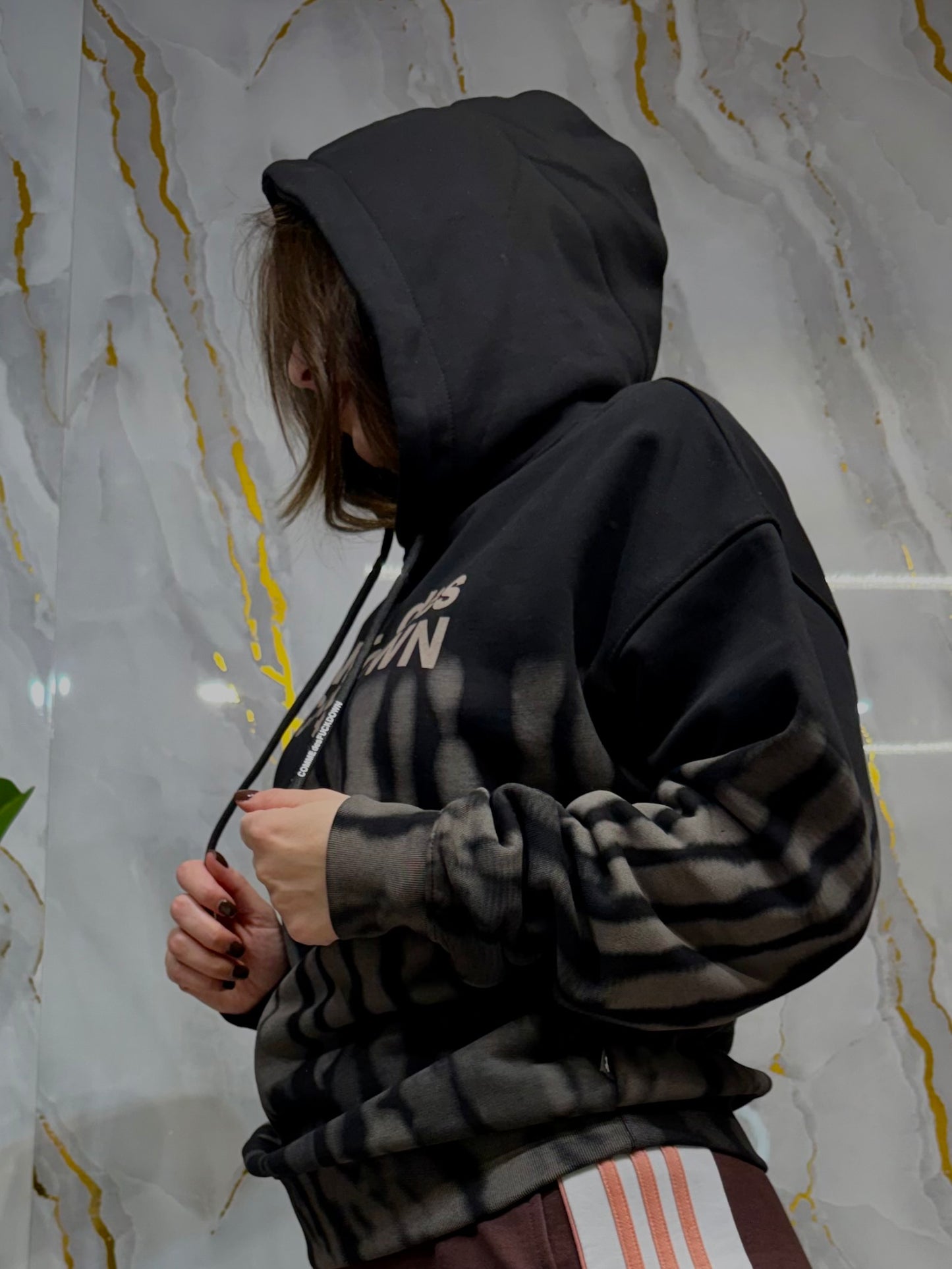 Felpa singola sfumature COMME des FUCKDOWN