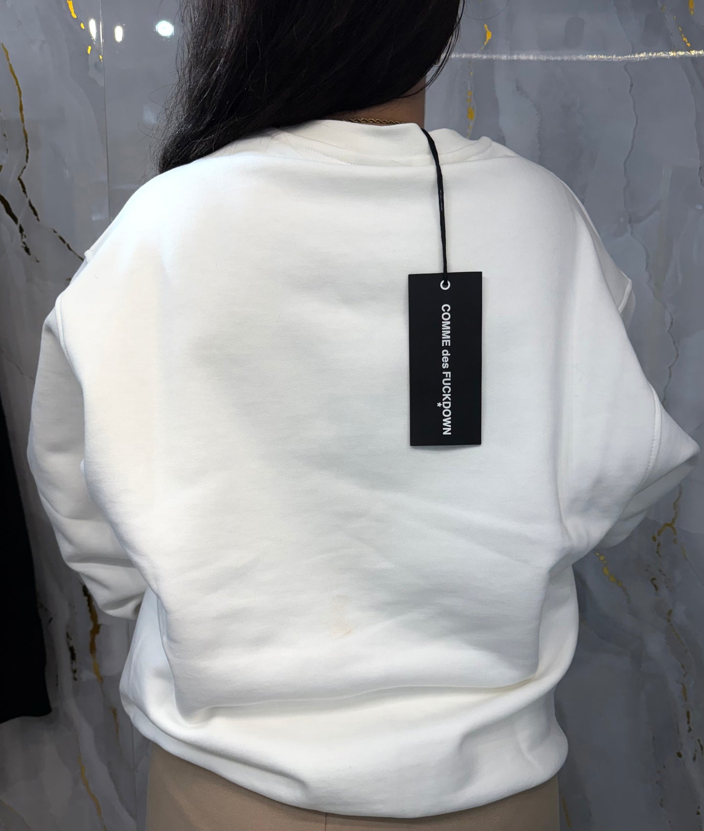 Felpa senza cappello COMME des duck