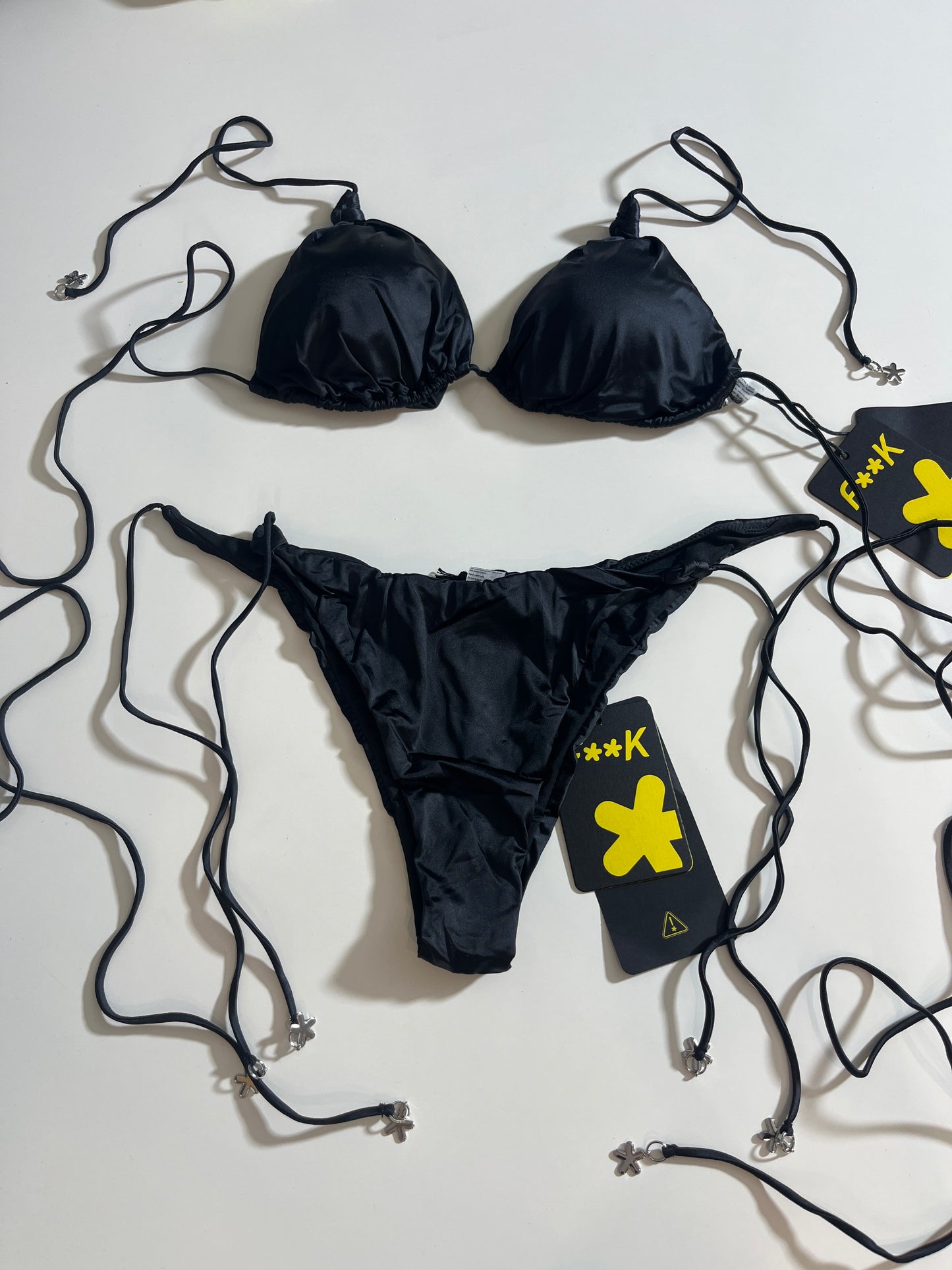 Bikini triangolo laccetti  F**K - FK24