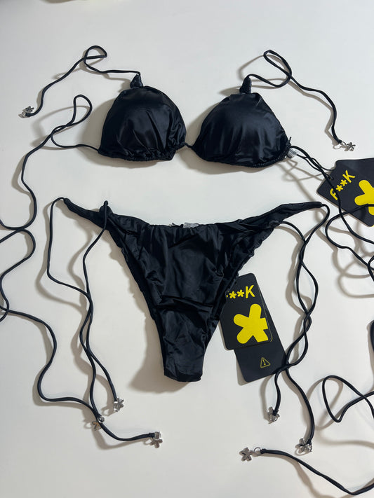 Bikini triangolo laccetti  F**K - FK24