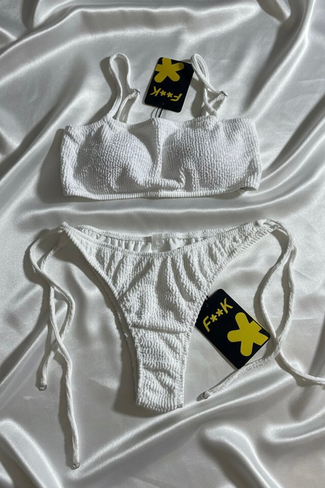 Bikini top laccetti F**K - FK24