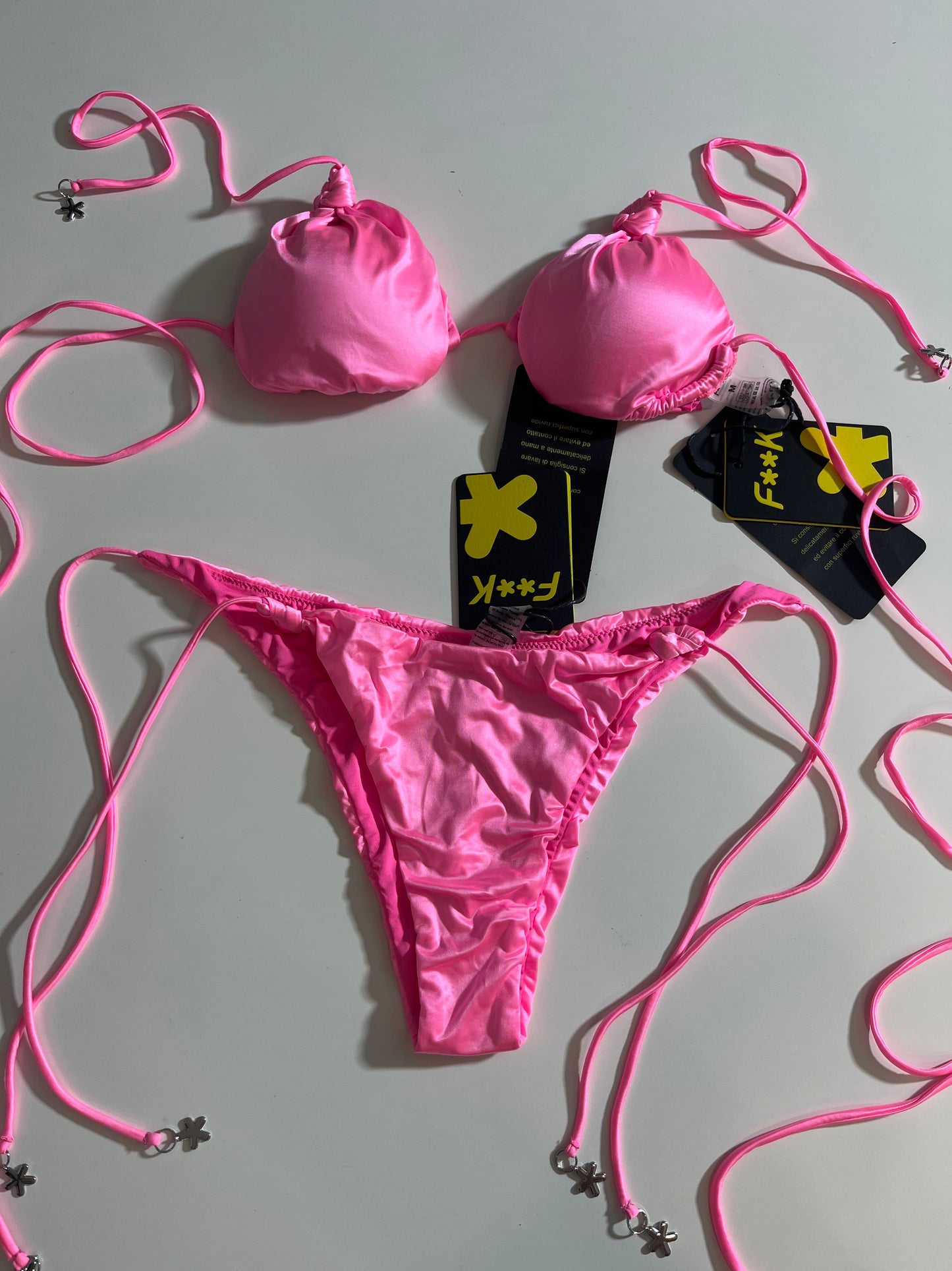 Bikini triangolo laccetti  F**K - FK24