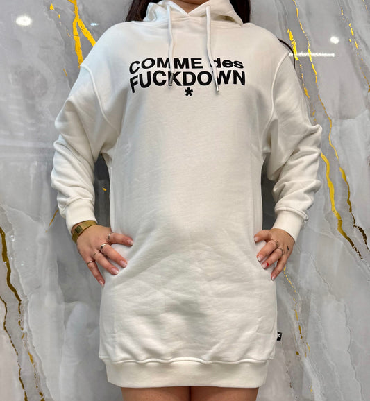 Felpone a vestito COMME des FUCKDOWN