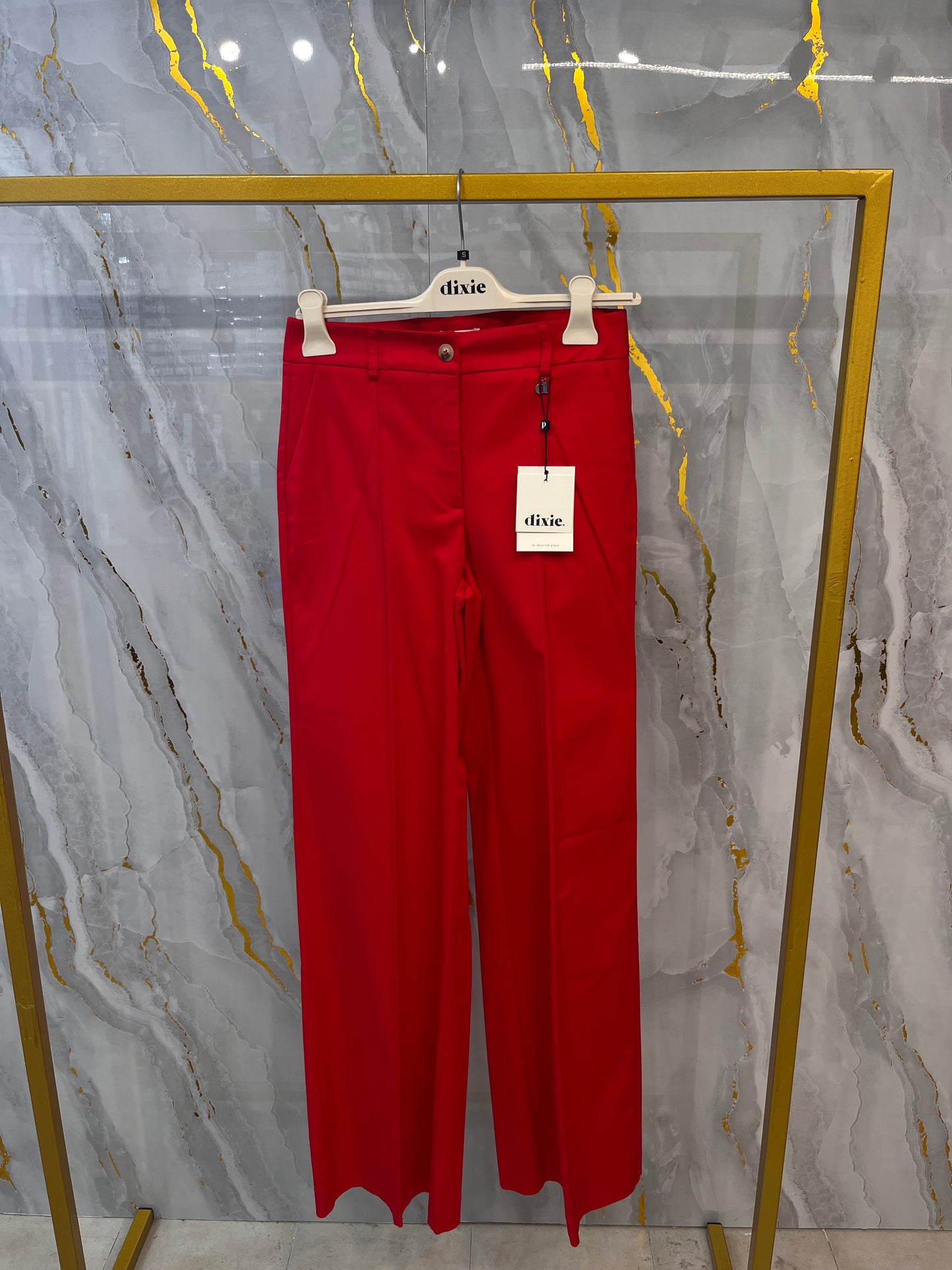 Pantalone DIXIE sartoriale rosso