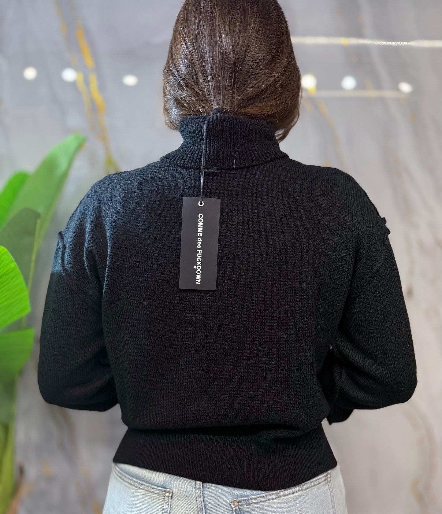 MAGLIONCINO dolcevita COMME des FUCKDOWN