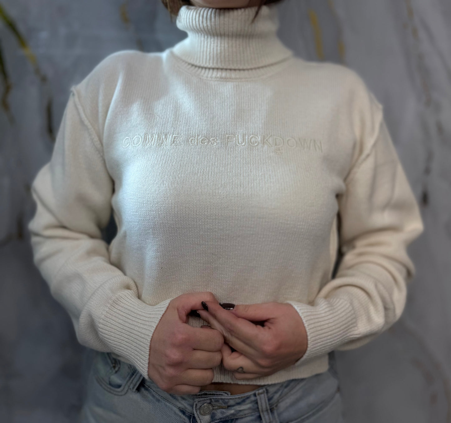 MAGLIONCINO dolcevita COMME des FUCKDOWN