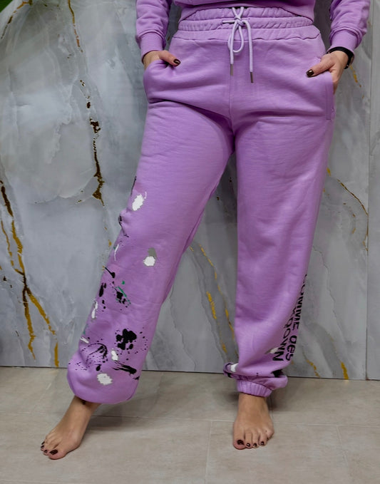 Pantatuta con elastico alle caviglie